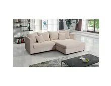 Ecksofa Kia Cordstoff beige