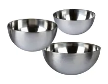 Edelstahl-Schüssel-Set, 3er