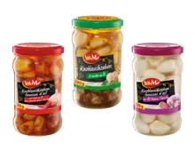 Eingelegte Knoblauchzehen