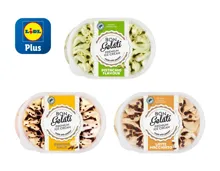 Eis gestrudelt