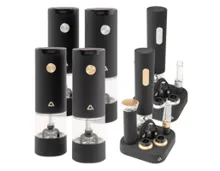 Elektrisches Weinset/ Salz- und Pfeffermühle