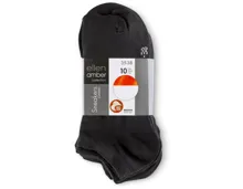 Ellen Amber Damen-Sneaker-Socken im 10er-Pack, Bio Cotton, 10er-Pack