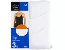 Ellen Amber Damen-Top im 3er-Pack, 3er-Pack