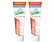 Elmex Junior Zahnpasta 6-12 Jahre 2x 75ml