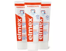 Elmex-Kariesschutz- oder -Sensitive Plus-Zahnpasta