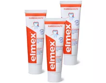 Elmex Kariesschutz- oder Sensitive Plus-Zahnpasta im 3er-Pack