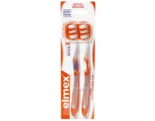 Elmex Zahnbürste Medium 2 Stück