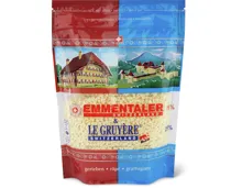 Emmentaler & Le Gruyère Reibkäse, AOP