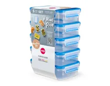Emsa Clip&Close Mealprepset 5x0.8 Liter