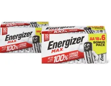 Energizer Max AA oder AAA Batterien