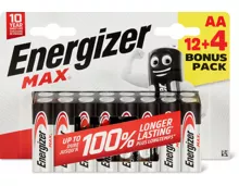 Energizer Max Batterien AA oder AAA