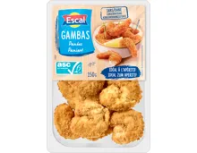 Escal panierte Crevetten