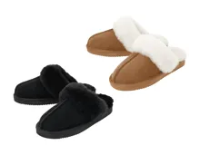 Esmara Premium-Lammfellhausschuhe