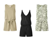 ESMARA Premium-Leinen-Jumpsuit