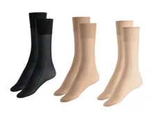 Esmara Premium-Stützkniestrümpfe, 2er-Set