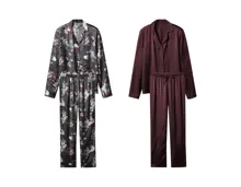 Esmara Satin-Pyjama, 2-tlg.