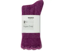 Essentials Damen-Socken Super Cozy , Duo-Pack