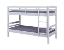 Etagenbett Amelia Kiefer massiv weiss 2 x 90 x 200 cm