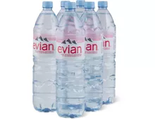 Evian, 6 x 1.5 Liter