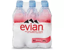Evian, 6 x 50 cl