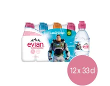 Evian Junior Mineralwasser ohne Kohlensäure 12x33cl