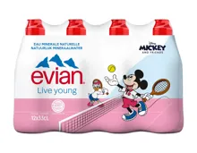 Evian Mineralwasser mit Sportcap