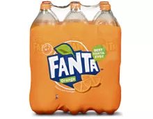 Fanta Orange, 6 x 1,5 Liter