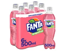 Fanta zero Pink Grapefruit 6x50cl