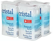 Feinkristallzucker Cristal, 4er-Pack
