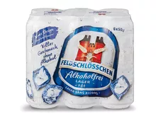 Feldschlösschen Bier alkoholfrei, Dosen, 6 x 50 cl