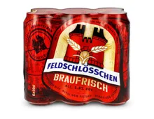 Feldschlösschen Braufrisch Unfiltriertes Lager Bier 6x50cl