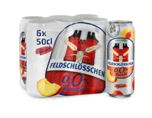 Feldschlösschen Panaché 0.0% Pfirsich Alkoholfrei Biermischgetränk 6x50cl
