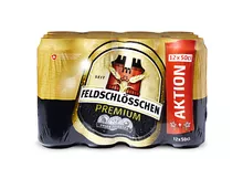 Feldschlösschen Premium, Dosen, 12 x 50 cl