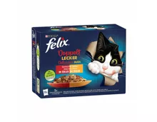 Felix Doppelt Lecker Katzenfutter in Gelée assortiert 12x85g