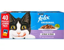 Felix Katzenfutter Original Gemischte Vielfalt in Gelée