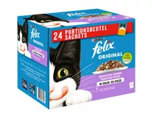 Felix Katzenfutter Original Selection Gemischt 24 x 85 g