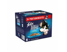 Felix so gut wie Katzenfutter in Gelee Fisch 24x85g