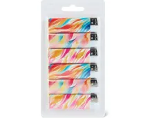 Feuerzeuge, 6er-Pack