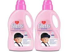Filetti Flüssig-Waschmittel Sensitive Gel 20 Waschgänge 2x1,5l