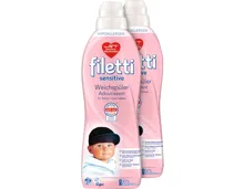 Filetti Weichspüler 2 x 37 Waschgänge
