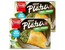 Findus Plätzli mit Spinat 8 Stück 2x 480g