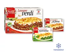 FINDUS® Lasagne verdi/Cannelloni fiorentina/Cannelloni al forno