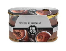 Fine Food Mousse au chocolat 2x80g