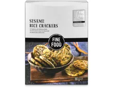 Fine Food Sesame Rice Crackers