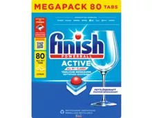 Finish Powerball Spülmaschinentabs Active All-in-1 Lemon 80 Tabs