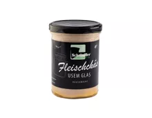 Fleischchäs usem Glas