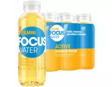 FOCUSWATER Active Ananas & Mango 6x50cl