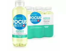 FOCUSWATER Antiox Zitrone & Limette 6x50cl