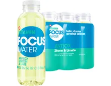 Focuswater Antiox Zitrone&Lime 6 x 50 cl