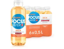 Focuswater Kick Pfirsich & Apfel 6x50cl